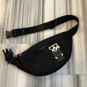 Karl Lagerfeld Amour Nylon Belt Bag
